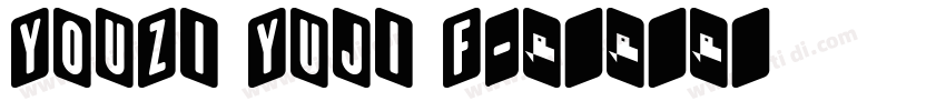 YouZi Yuji F字体转换